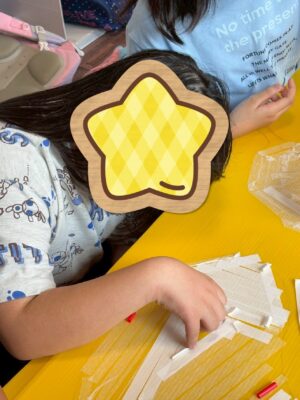 ストローアートをしたよ🌟