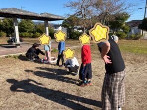 公園でレクリエーションをしたよ🎵